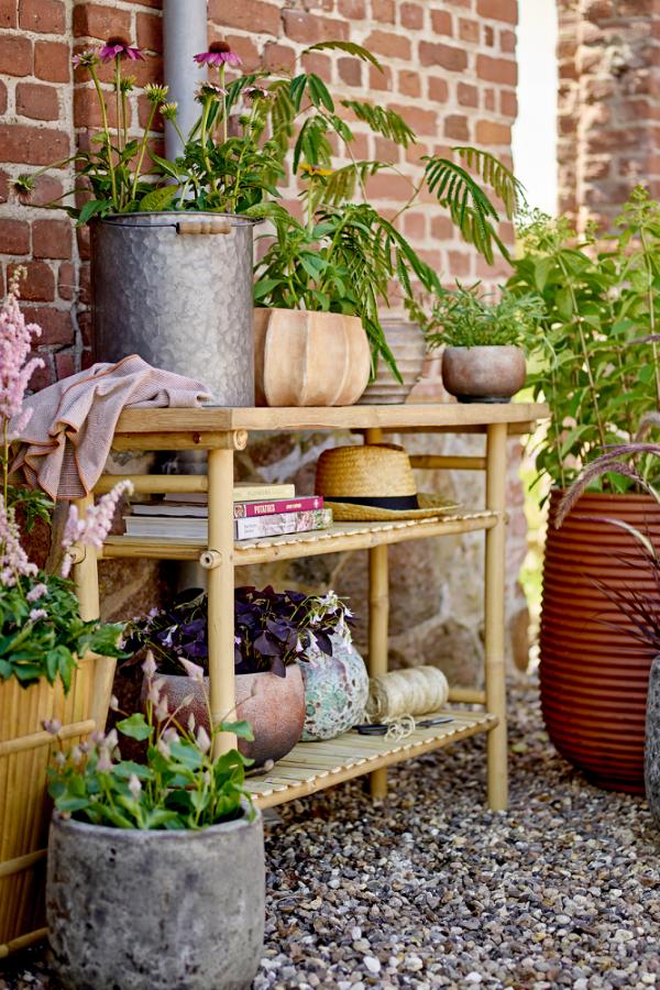 Bloomingville Thira Deco Flowerpot, Brown, Terracotta
