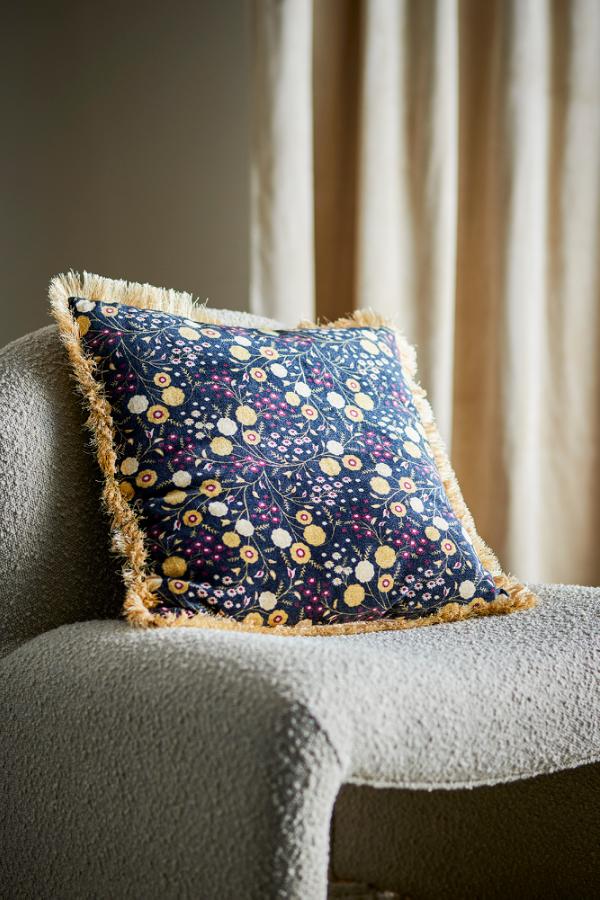 Bloomingville Eydis Cushion, Multi, Viscose