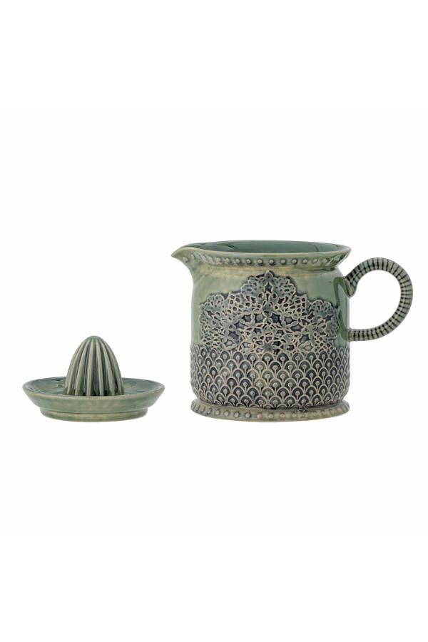 Creative Collection Liselu Lemon Juicer, Green, Stoneware