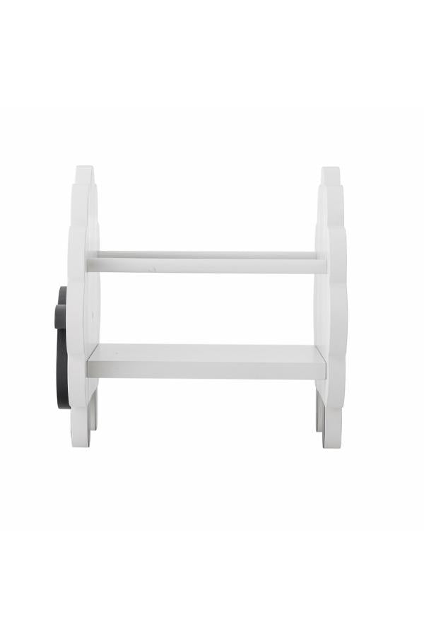 Bloomingville Mini Dolly Book Stand, White, FSC®100%, MDF