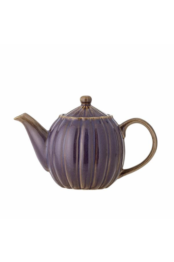 Bloomingville Latina Teapot, Purple, Stoneware