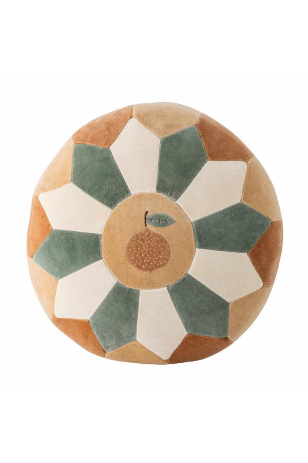 Bloomingville Mini Agnes Pouf, Multi, Cotton