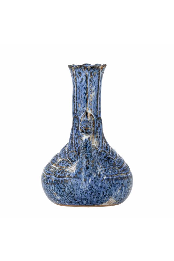 Creative Collection Kali Vase, Blue, Stoneware