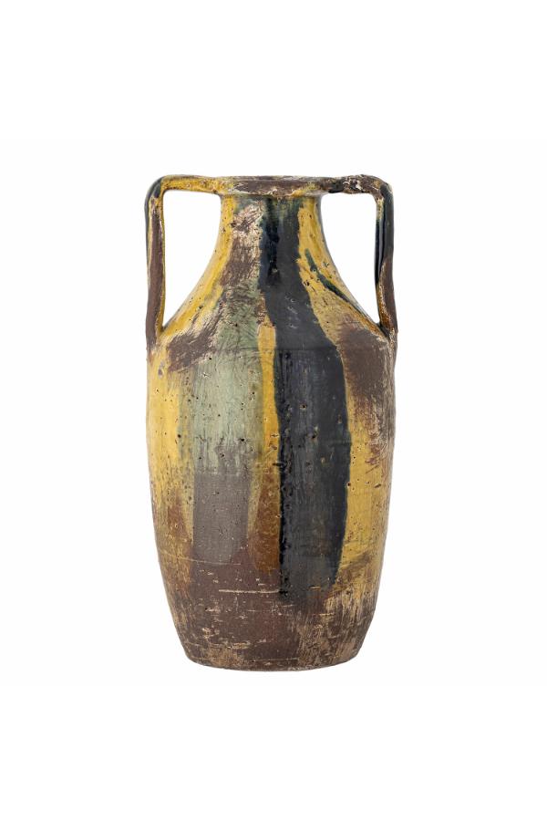 Creative Collection Wilder Deco Vase, Multi, Terracotta