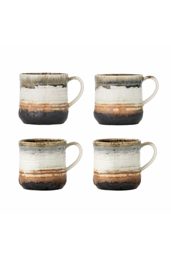 Bloomingville Deana Mug, Multi, Stoneware