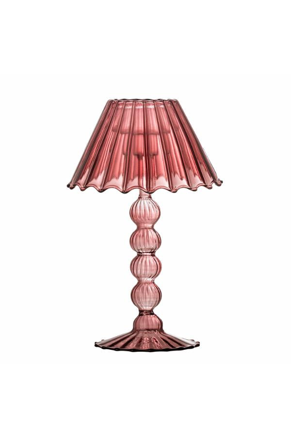 Bloomingville Cisco Votive, Red, Glass
