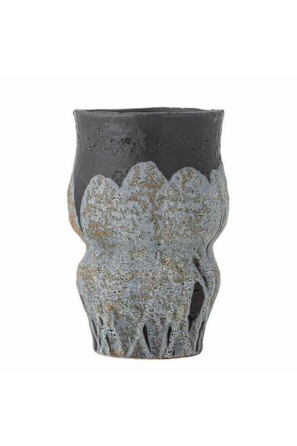 Bloomingville Neeson Flowerpot, Blue, Stoneware