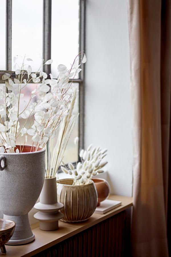 Bloomingville Isold Vase, Nature, Stoneware