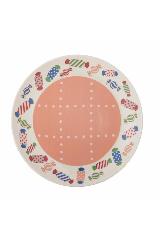 Bloomingville Caramella Plate, Multi, Stoneware