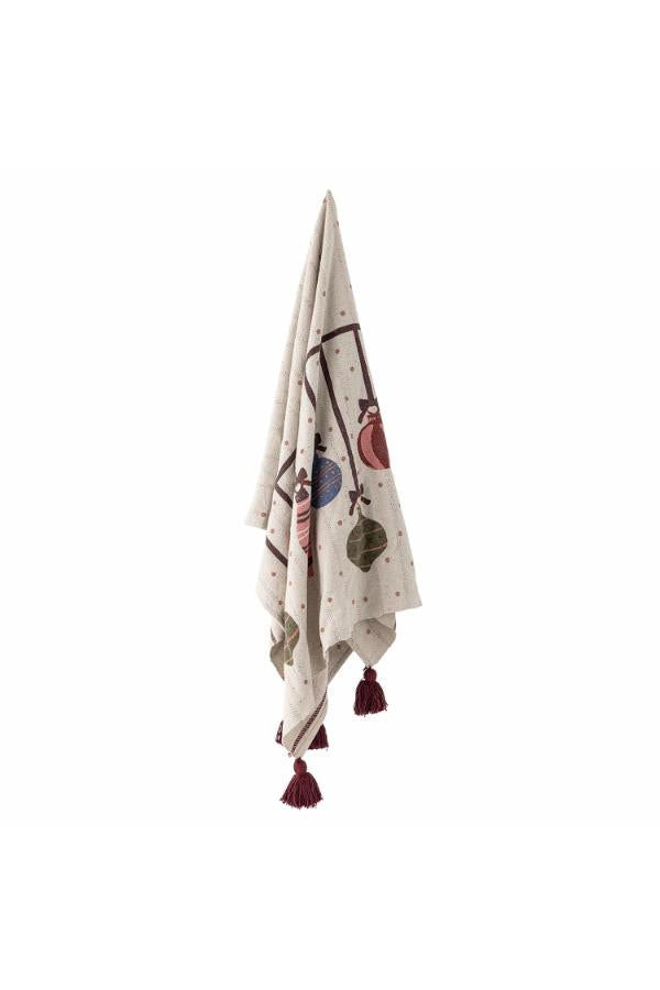 Bloomingville Ornamentia Throw, Multi, Recycled Cotton