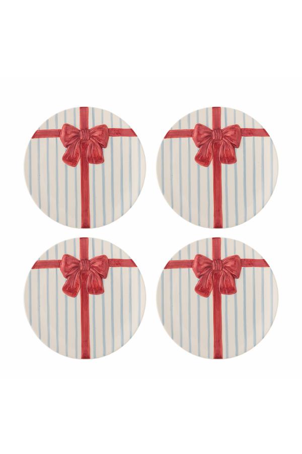 Bloomingville Bowie Plate, Blue, Stoneware