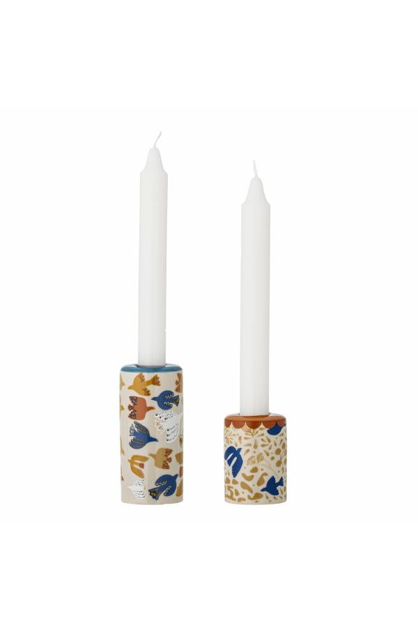 Bloomingville Anniversary Candle Holder, Multi, Stoneware