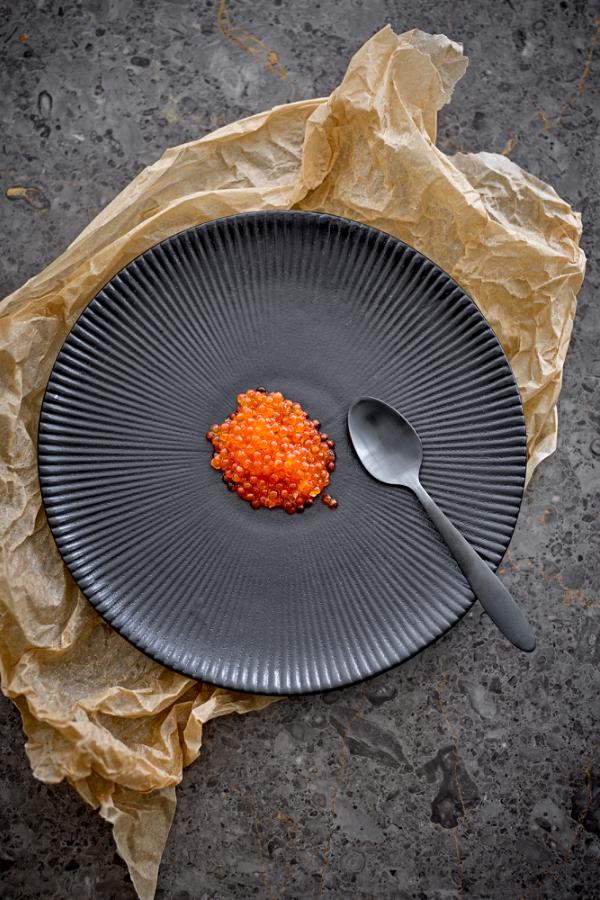 Bloomingville Neri Plate, Black, Stoneware