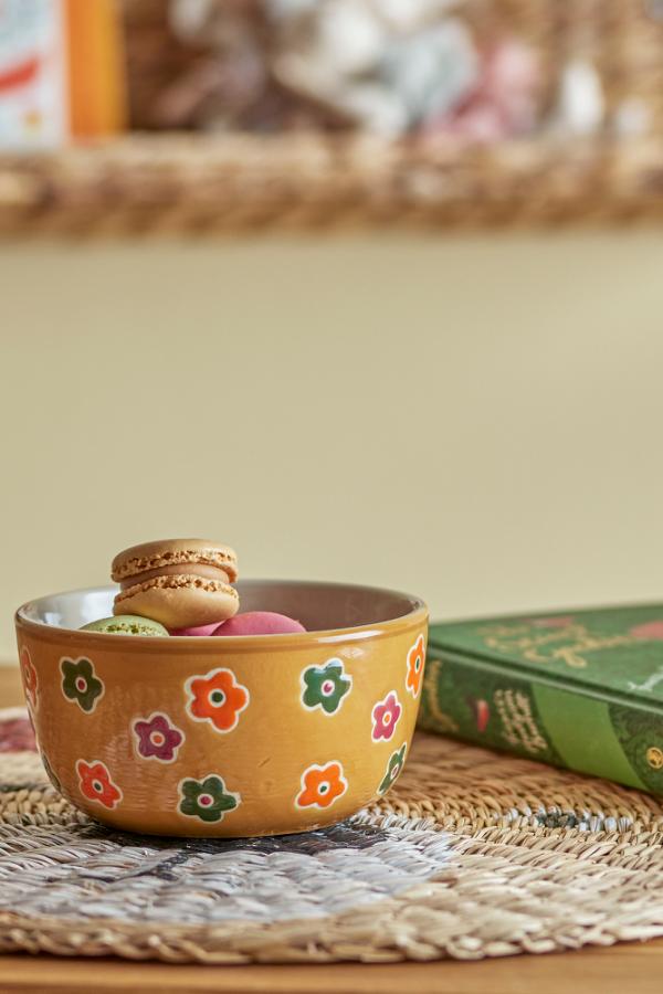 Bloomingville Mini Addy Bowl, Brown, Stoneware