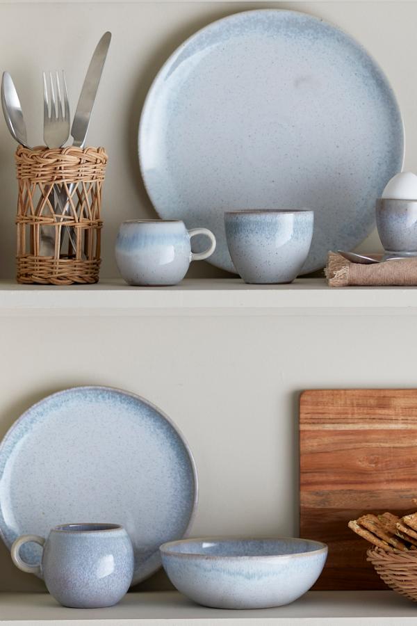 Bloomingville Paula Egg Cup, Blue, Stoneware