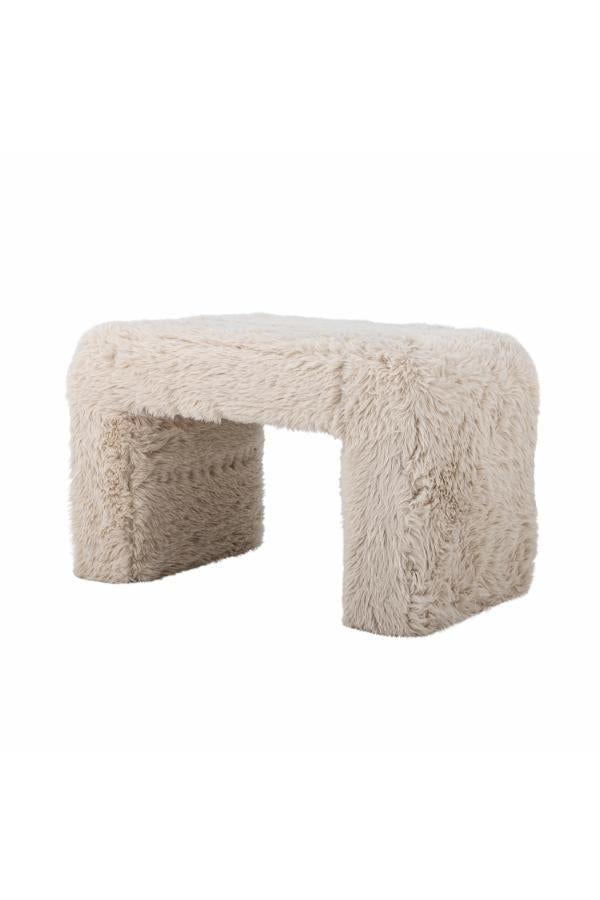 Bloomingville Bobbie Stool, Nature, Polyester