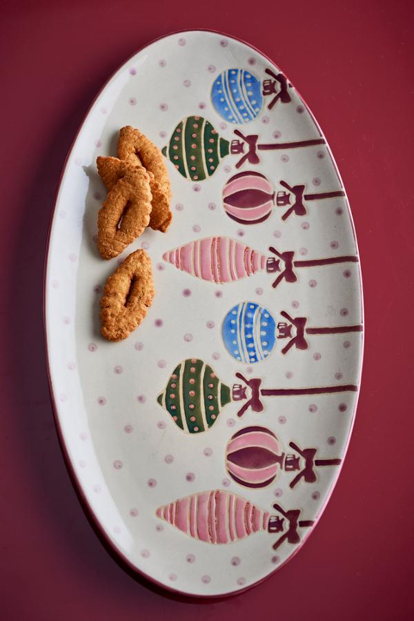Bloomingville Ornamentia Serving Plate, Multi, Stoneware