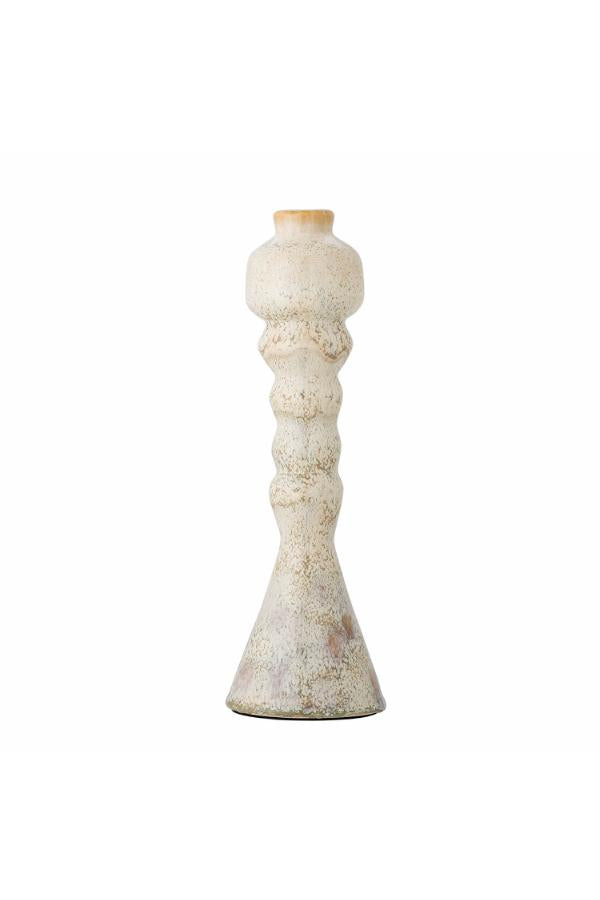 Bloomingville Bancroft Candle Holder, White, Terracotta