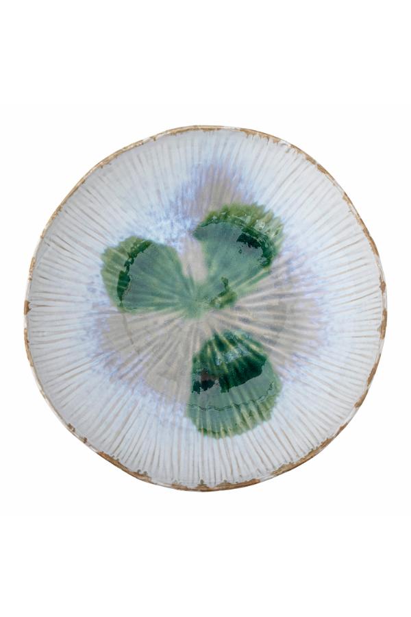 Bloomingville Mati Bowl, Green, Stoneware