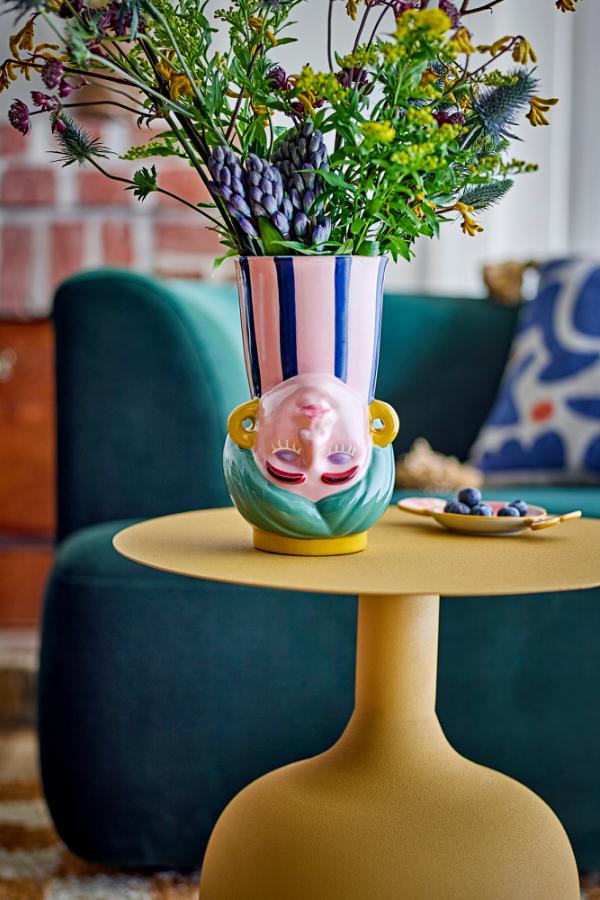 Bloomingville Miss Jody Vase, Multi, Stoneware