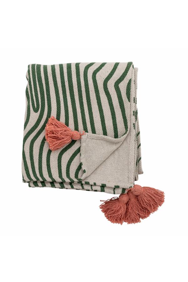 Bloomingville Woodsby Throw, Multi, Recycled Cotton