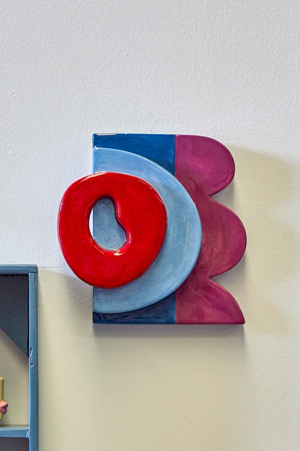 Bloomingville Polivia Wall Decor, Multi, Ceramic