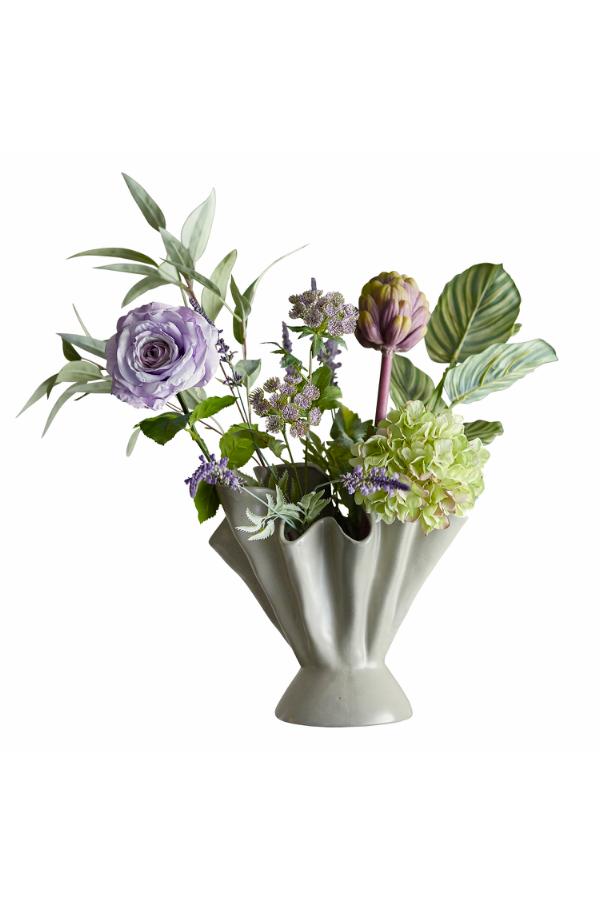 Bloomingville Whisper Bouquet, Purple, Artificial Flowers