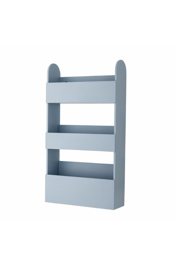 Bloomingville Mini Moris Shelf, Blue, Paulownia