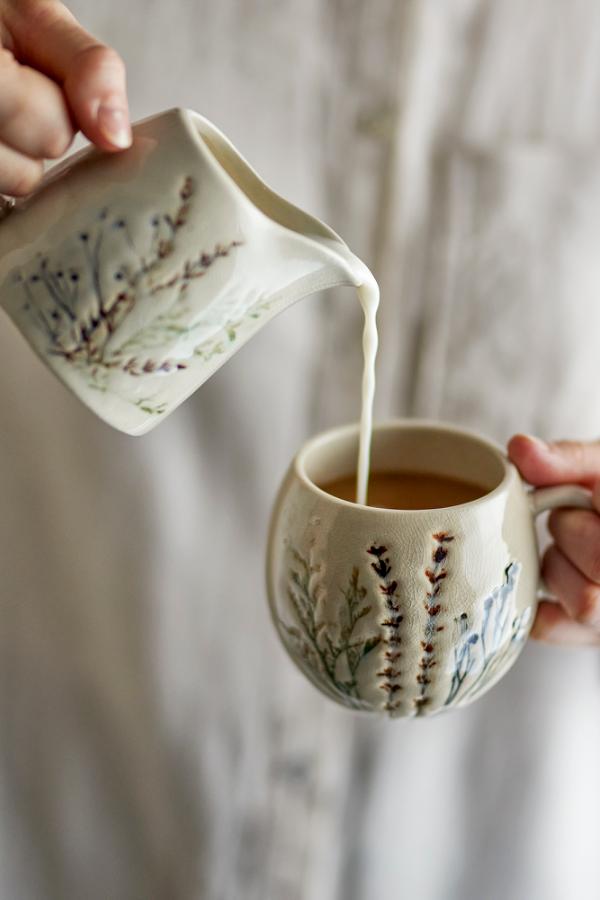 Bloomingville Bea Cup, Multipack, Nature, Stoneware