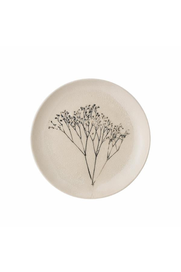 Bloomingville Bea Plate, Nature, Stoneware