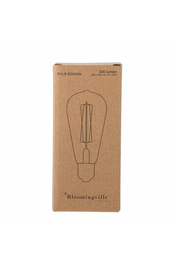 Bloomingville Edison LED Bulb, Clear, Glass