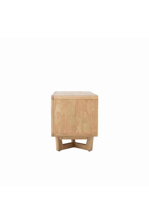 Creative Collection Serrone Cabinet, Nature, Rubberwood