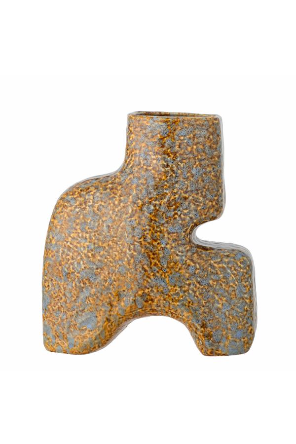 Bloomingville Ollia Vase, Brown, Stoneware