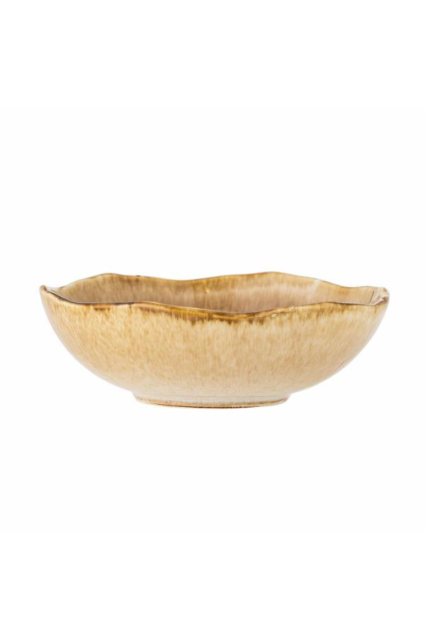 Bloomingville Acco Bowl, Brown, Stoneware