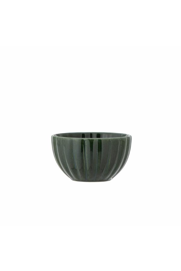 Bloomingville Latina Bowl, Green, Stoneware