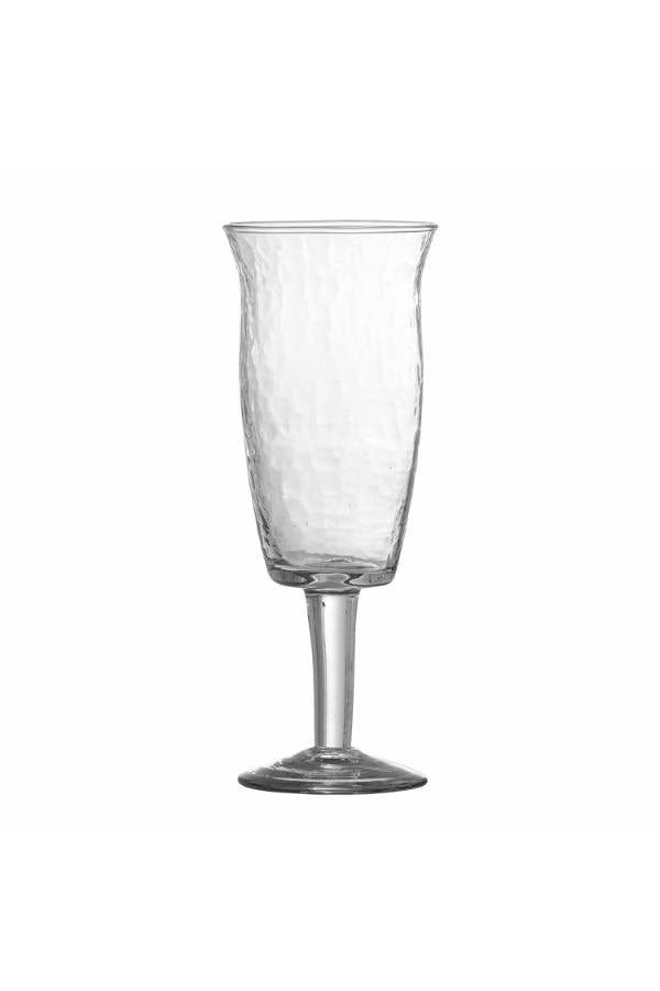 Bloomingville Asha Wine Glass, Clear, Recycled Glass