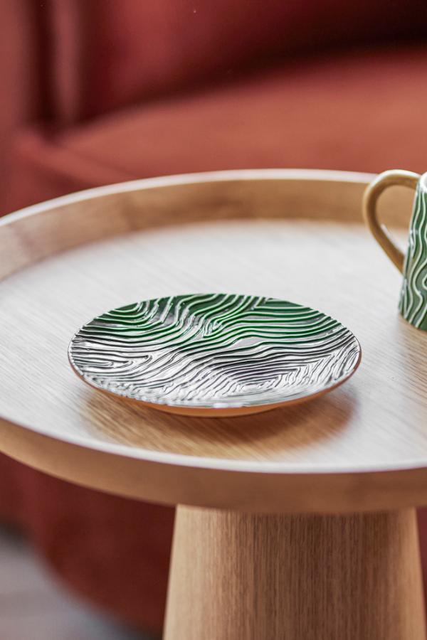 Bloomingville Woodsby Plate, Multi, Stoneware