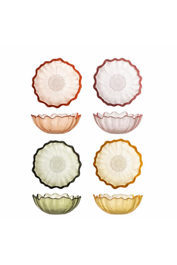 Bloomingville Kana Bowl, Multi, Glass