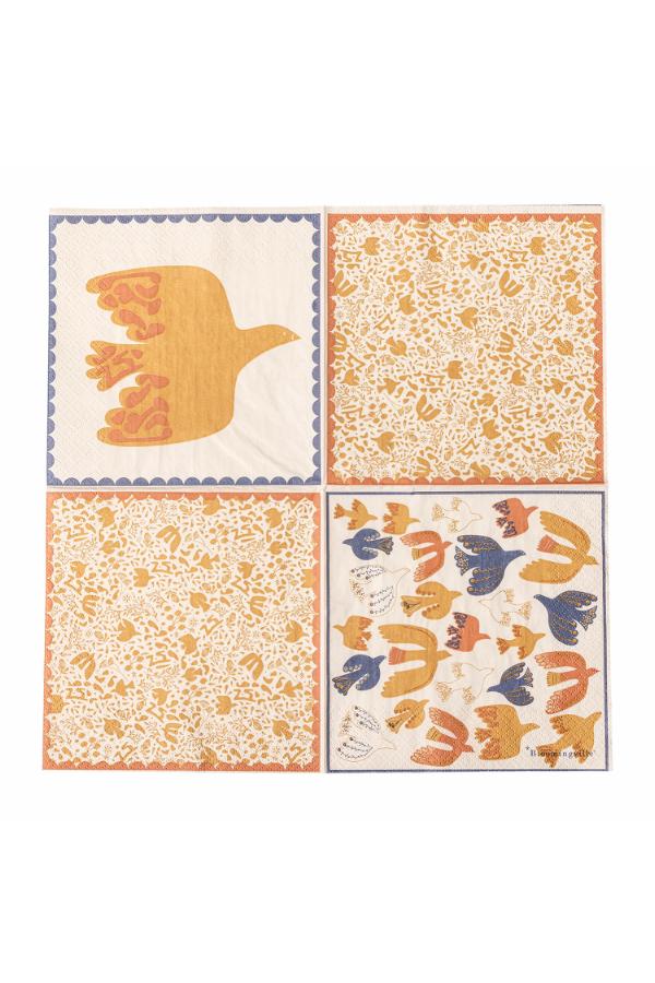 Bloomingville Anniversary Napkin, Multi, FSC®Mix, Paper