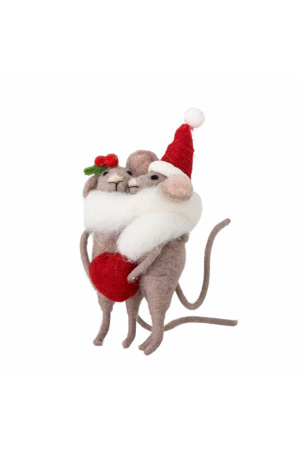 Bloomingville Peo Ornament, Grey, Wool