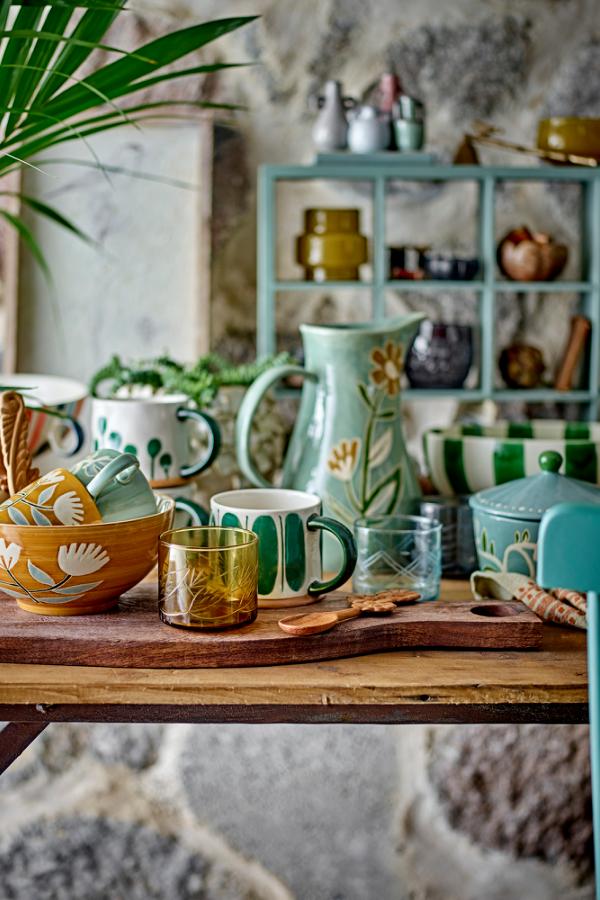 Creative Collection Linora Mug, Green, Stoneware