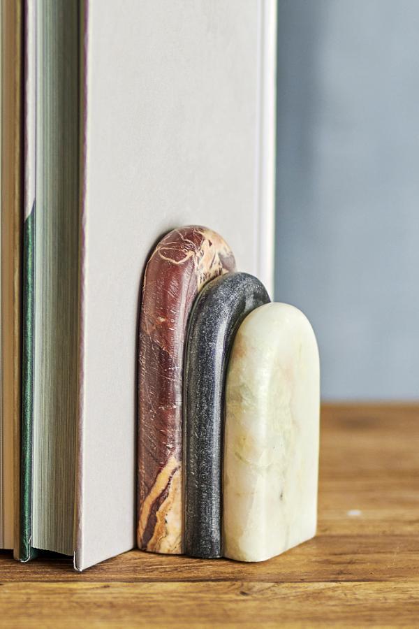 Creative Collection Vani Bookend, Multi, Marble