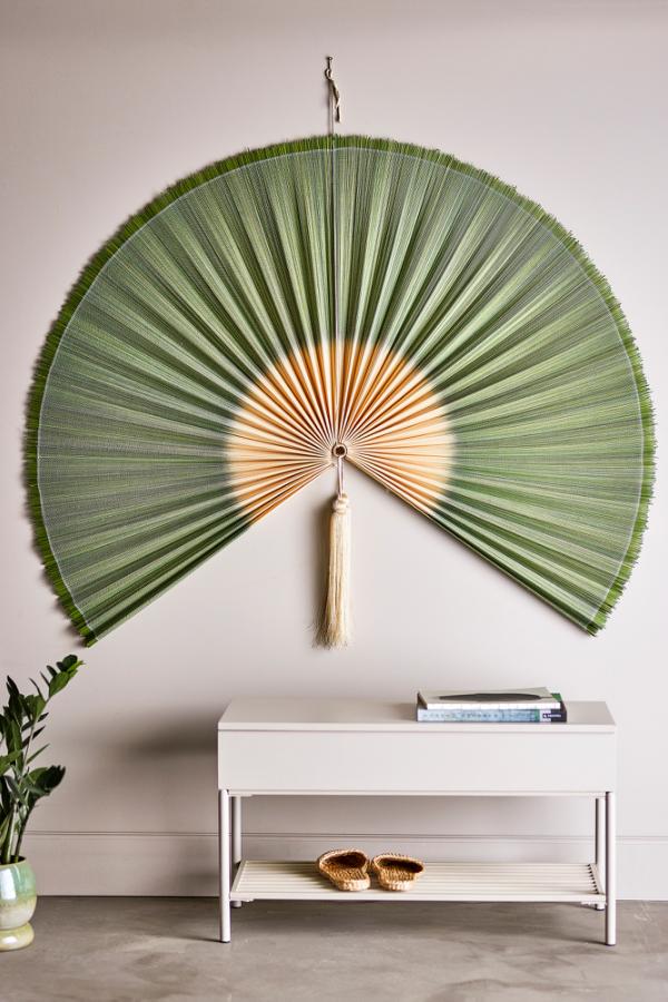 Bloomingville Jaime Wall Decor, Green, Bamboo