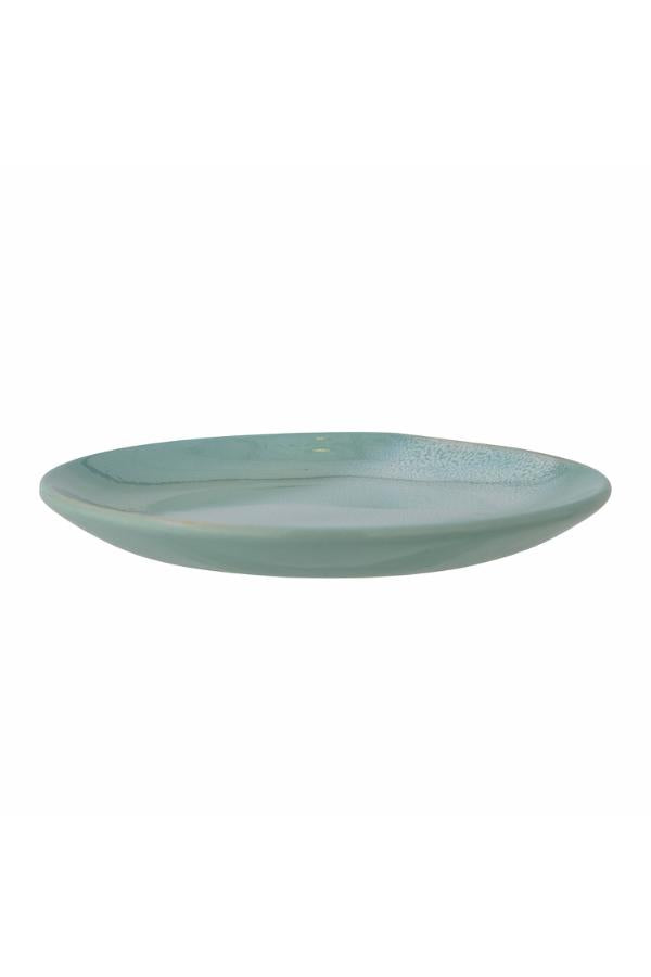 Bloomingville Safie Plate, Green, Stoneware