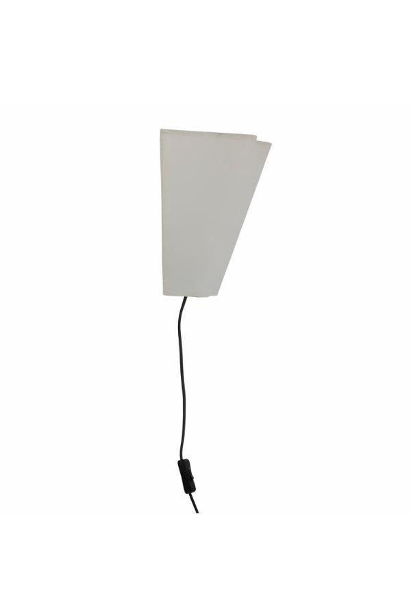 Bloomingville Janese Wall Lamp, White, Paper