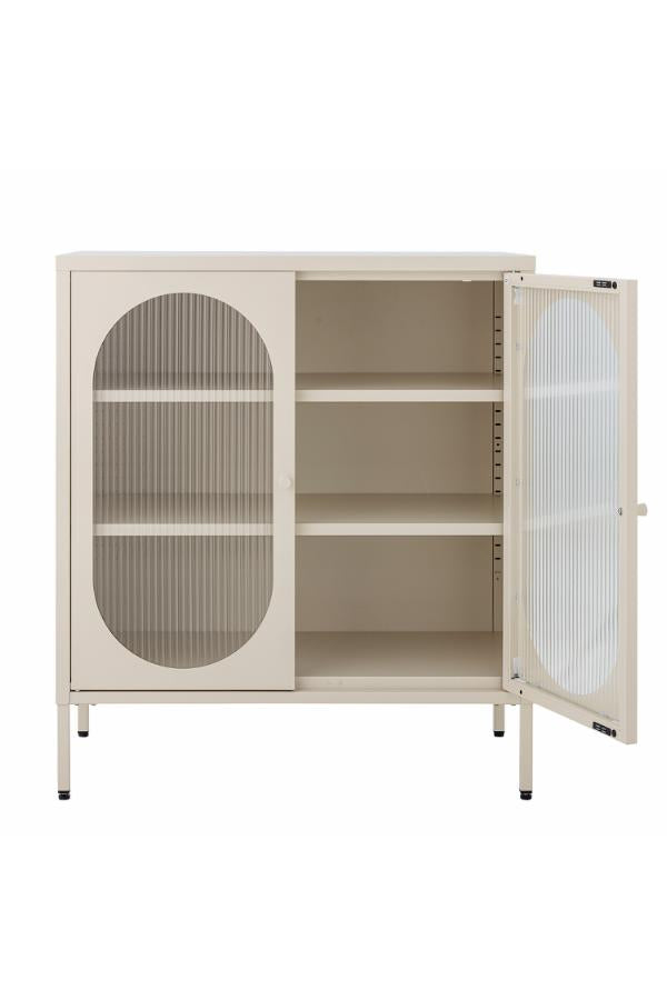 Bloomingville Salvo Cabinet, Nature, Metal