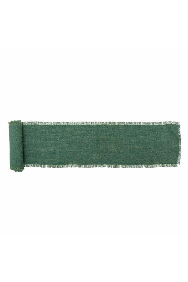 Bloomingville Janavi Table Runner, Green, Jute