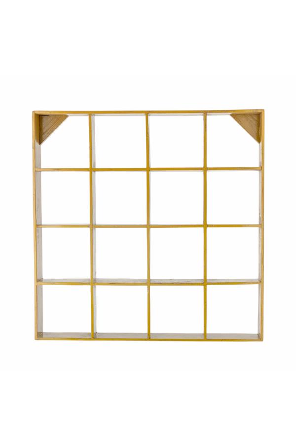 Creative Collection Bekka Shelf, Yellow, Reclaimed Wood