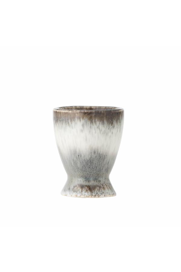 Bloomingville Paula Egg Cup, Grey, Stoneware