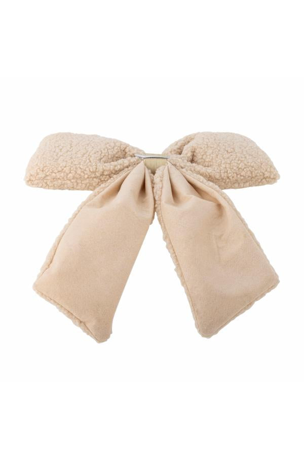 Bloomingville Ruby Deco Bow, Nature, Polyester